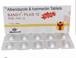 Bandy Plus 12 MG (Ivermectin (12mg) + Albendazole (400mg))