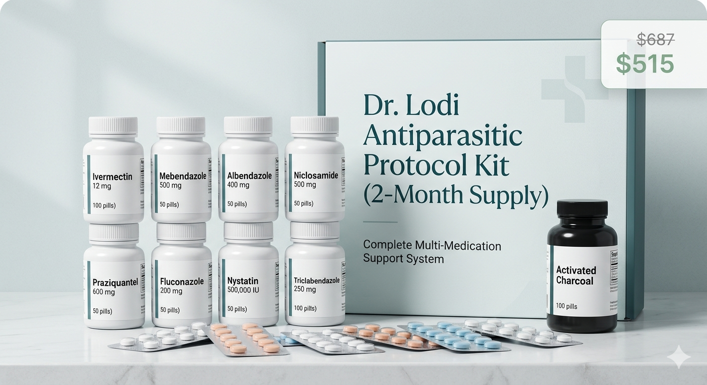 Dr. Lodi Antiparasitic Protocol Kit (For 2 month)