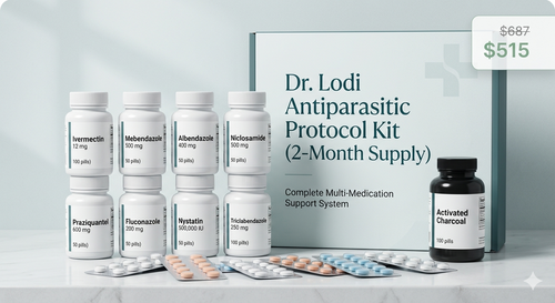 Dr. Lodi Antiparasitic Protocol Kit (For 2 month)