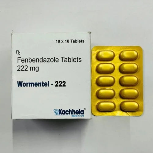 Wormentel-222 ( Fenbendazole tablet 222mg)